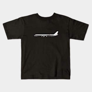 A340-500 Silhouette Kids T-Shirt